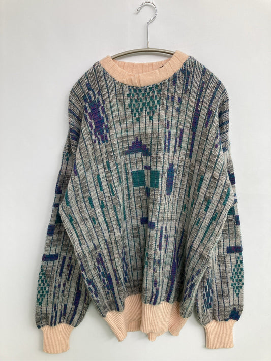 method/ニット/セーター/トップス/ネイビー/L