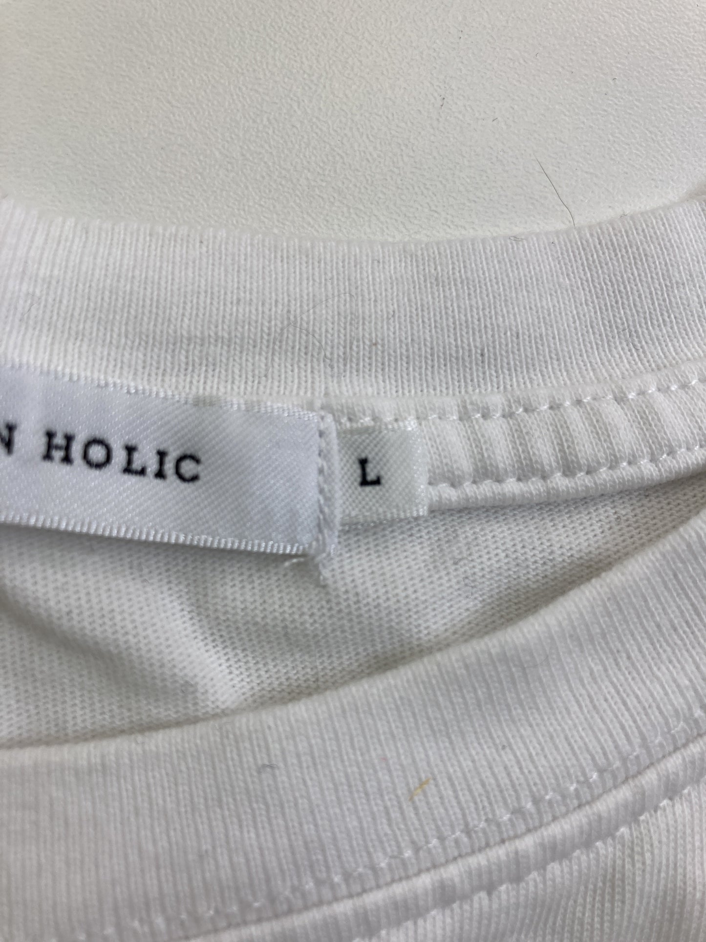 AMERICAN HOLIC/アメリカンホリック/Tシャツ/カットソー/トップス/ホワイト/L