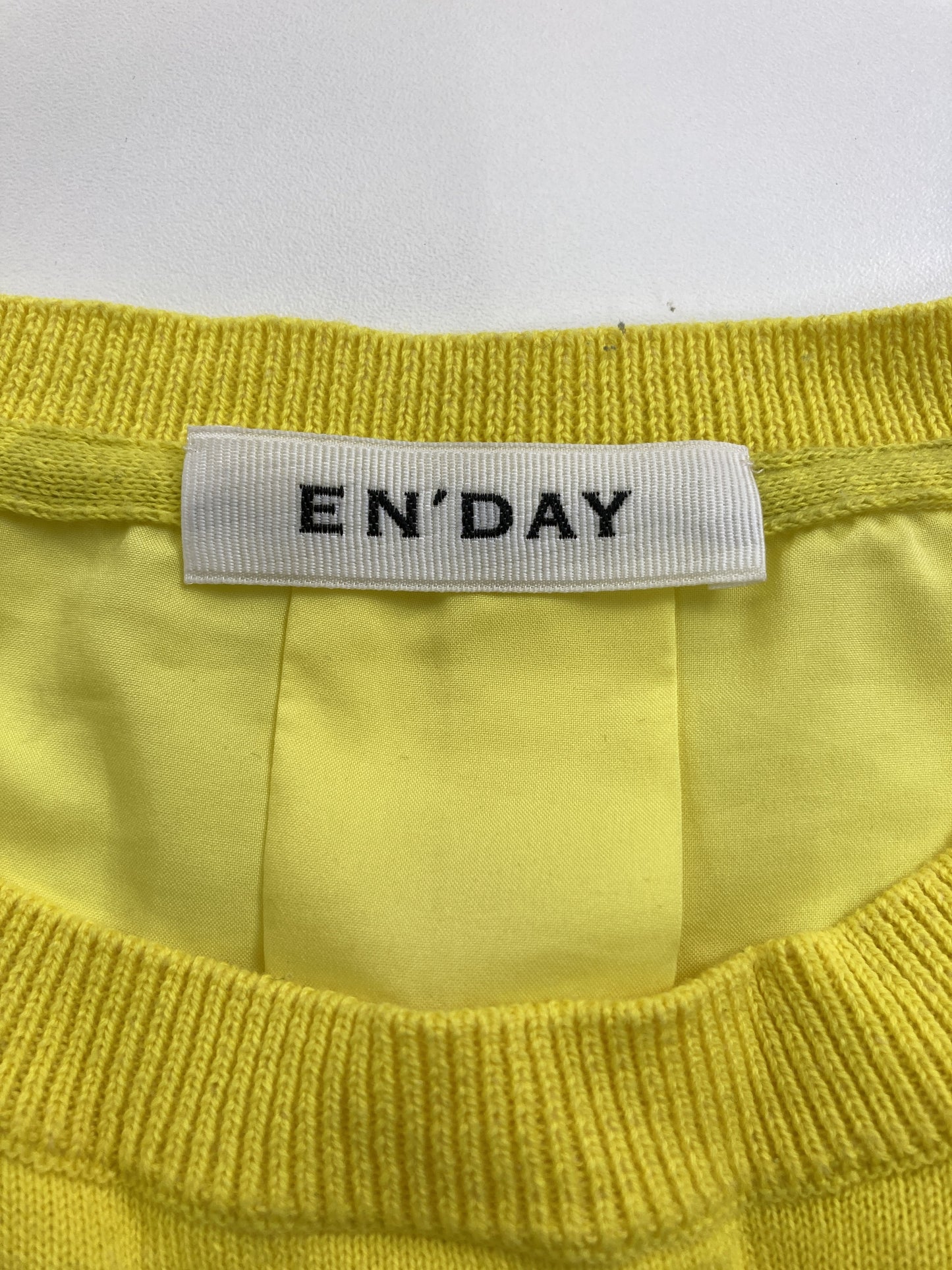 EN'DAY/Tシャツ/カットソー/トップス/イエロー