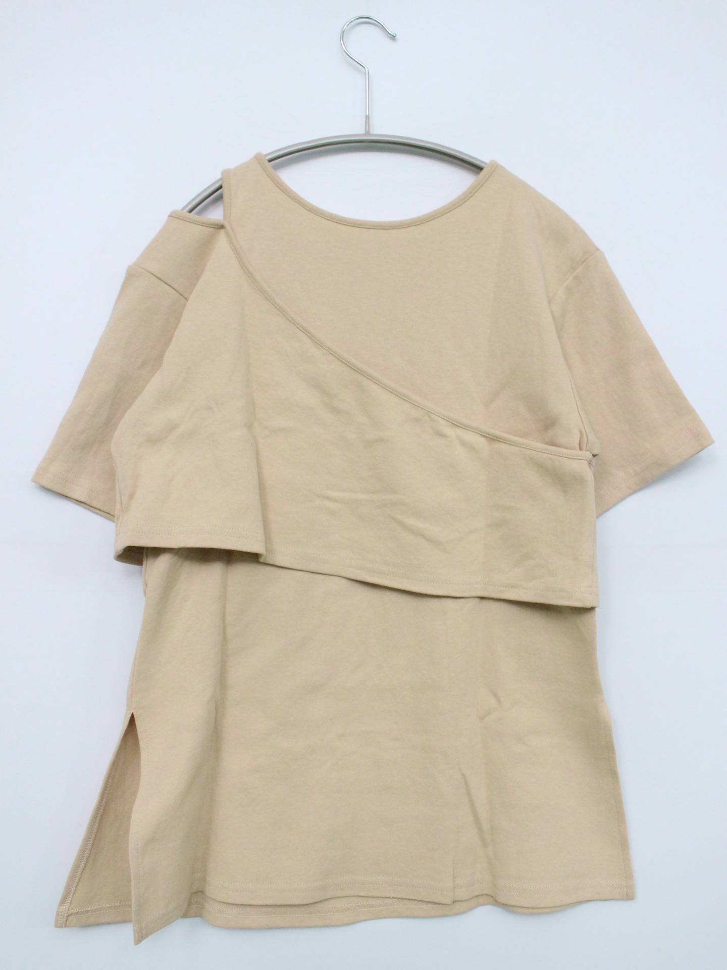 Alumu./Tシャツ/カットソー/トップス/ベージュ/1