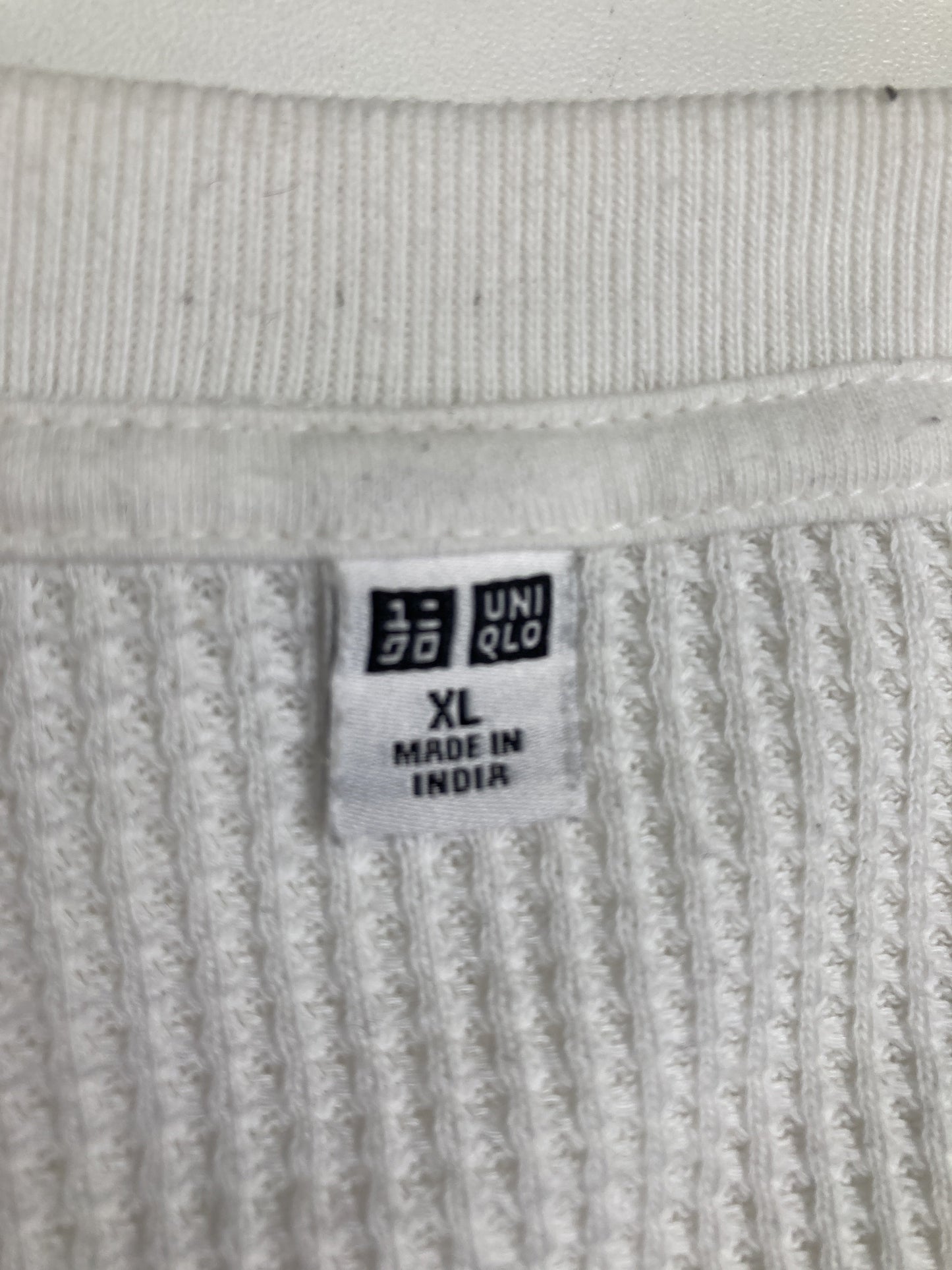 UNIQLO/ユニクロ/Tシャツ/カットソー/トップス/ホワイト/XL