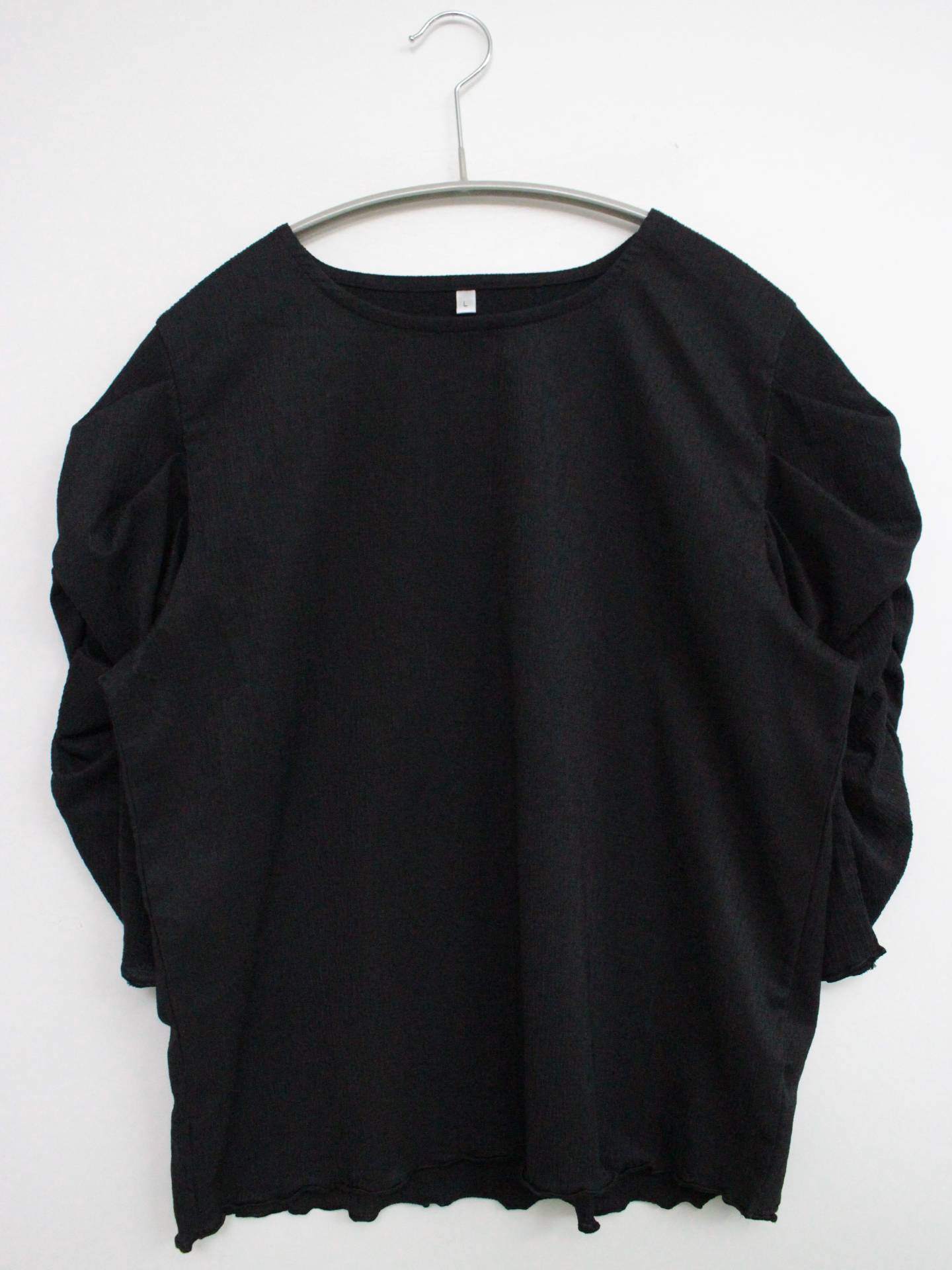 Tシャツ/カットソー/トップス/ブラック/L