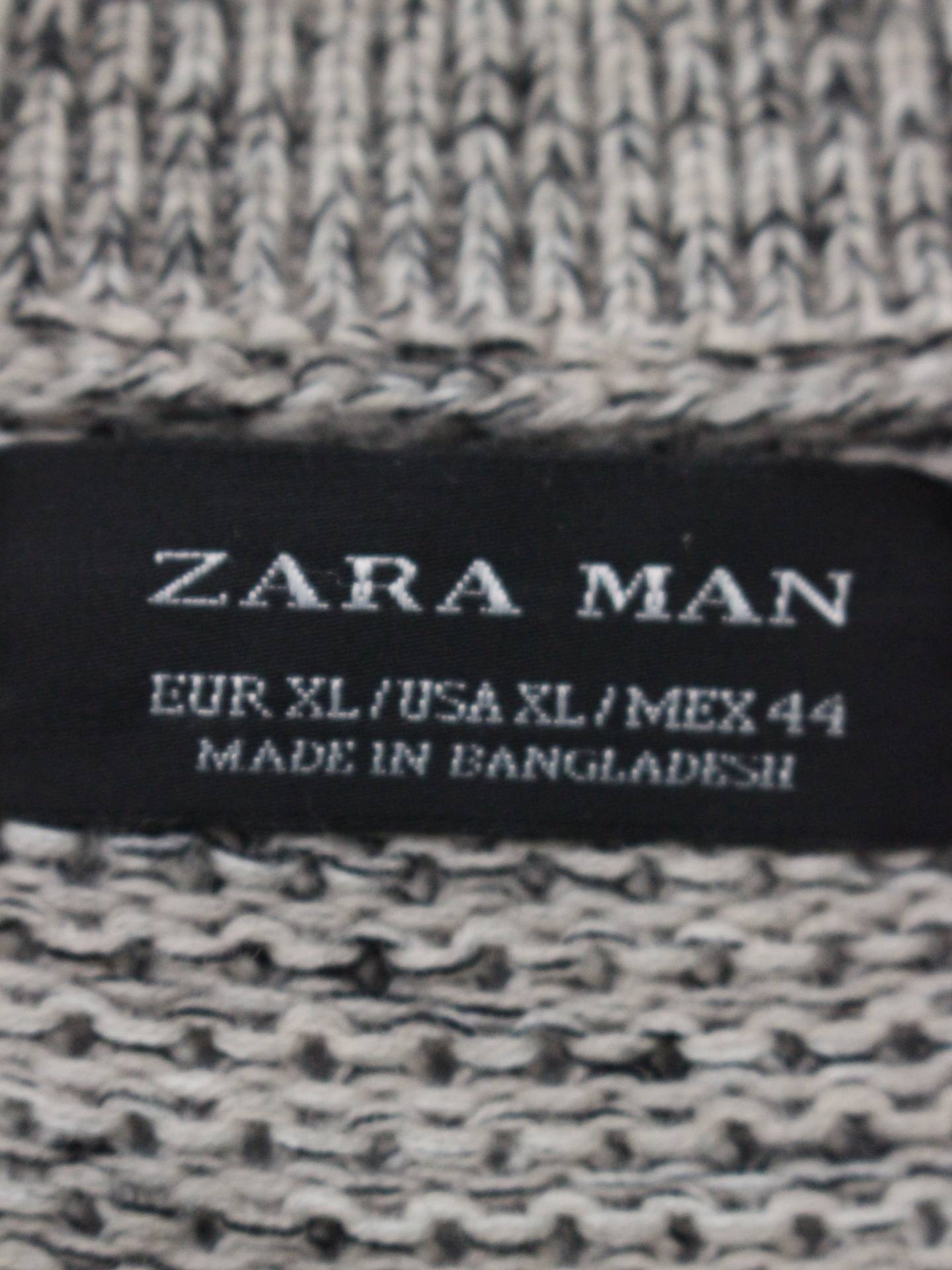ZARA/ザラ/カーディガン/ボレロ/トップス/グレー/XL