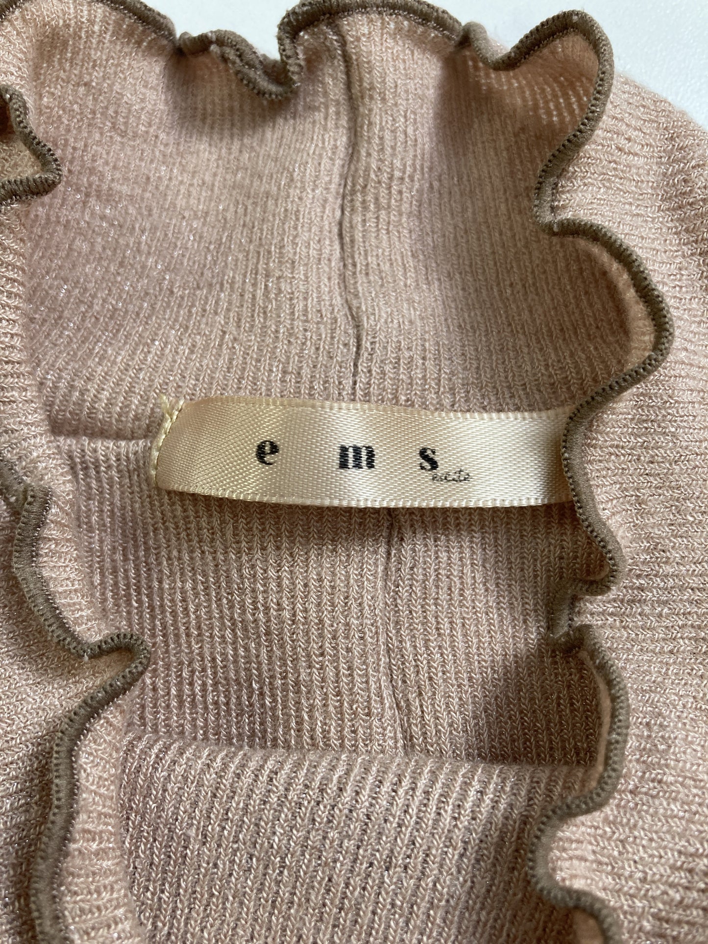 ems/エムズエキサイト/シャツ/ブラウス/トップス/ベージュ/F