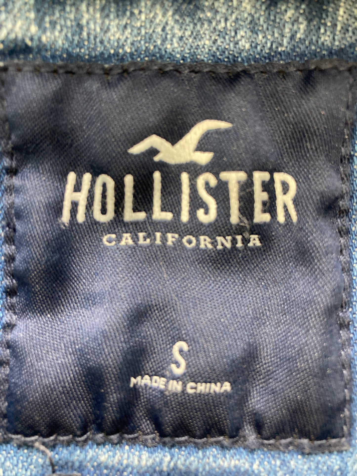 Hollister/デニムジャケット/ジャケット/アウター/ブルー/S