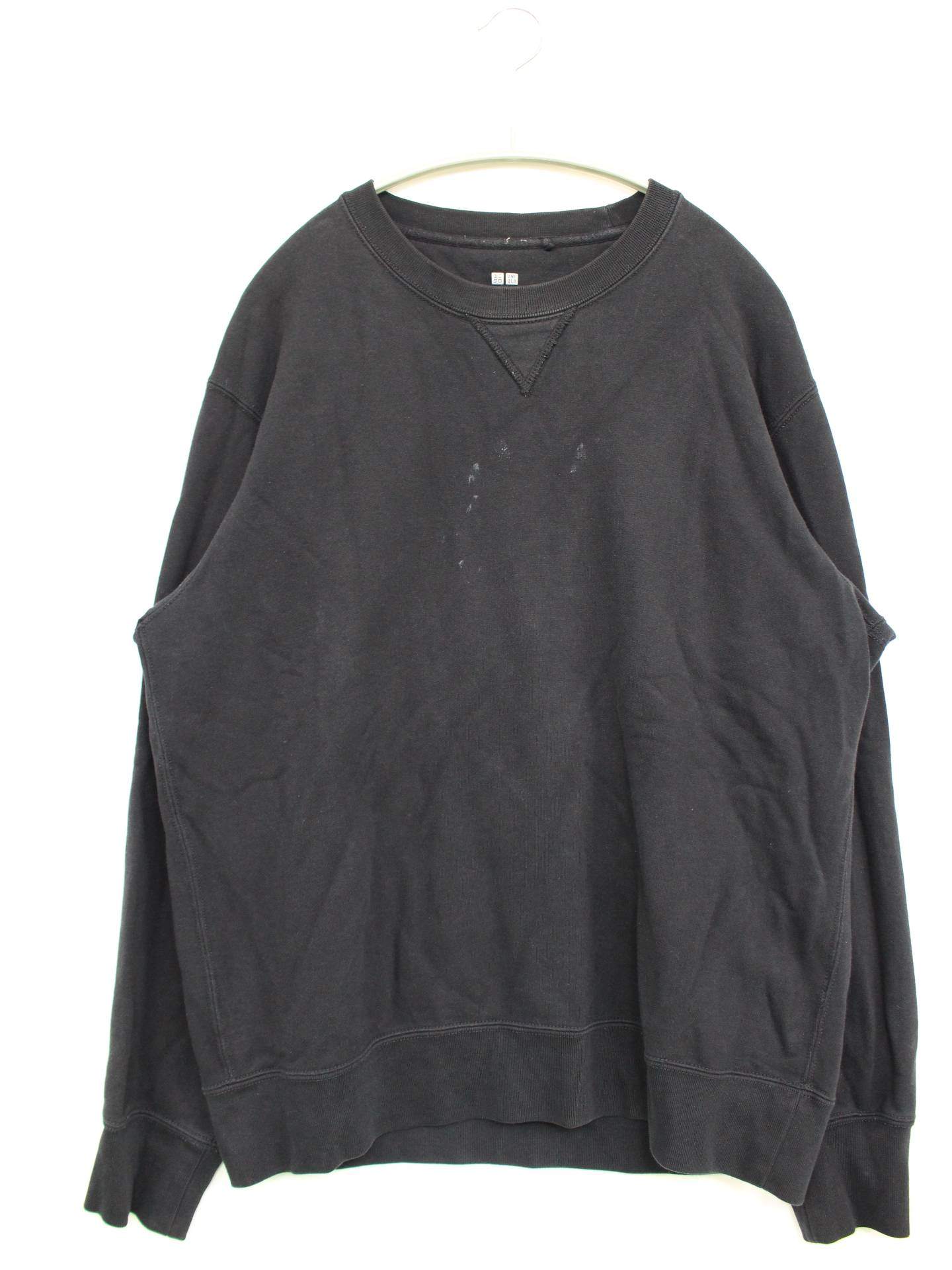 UNIQLO/ユニクロ/スウェット/トップス/ブラック/L