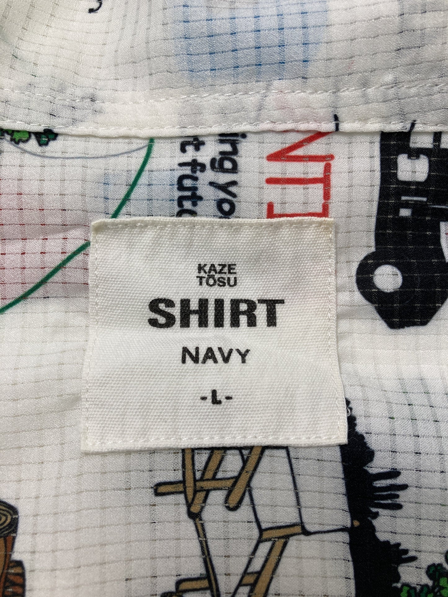 SHIRT/シャツ/ブラウス/トップス/ホワイト/L