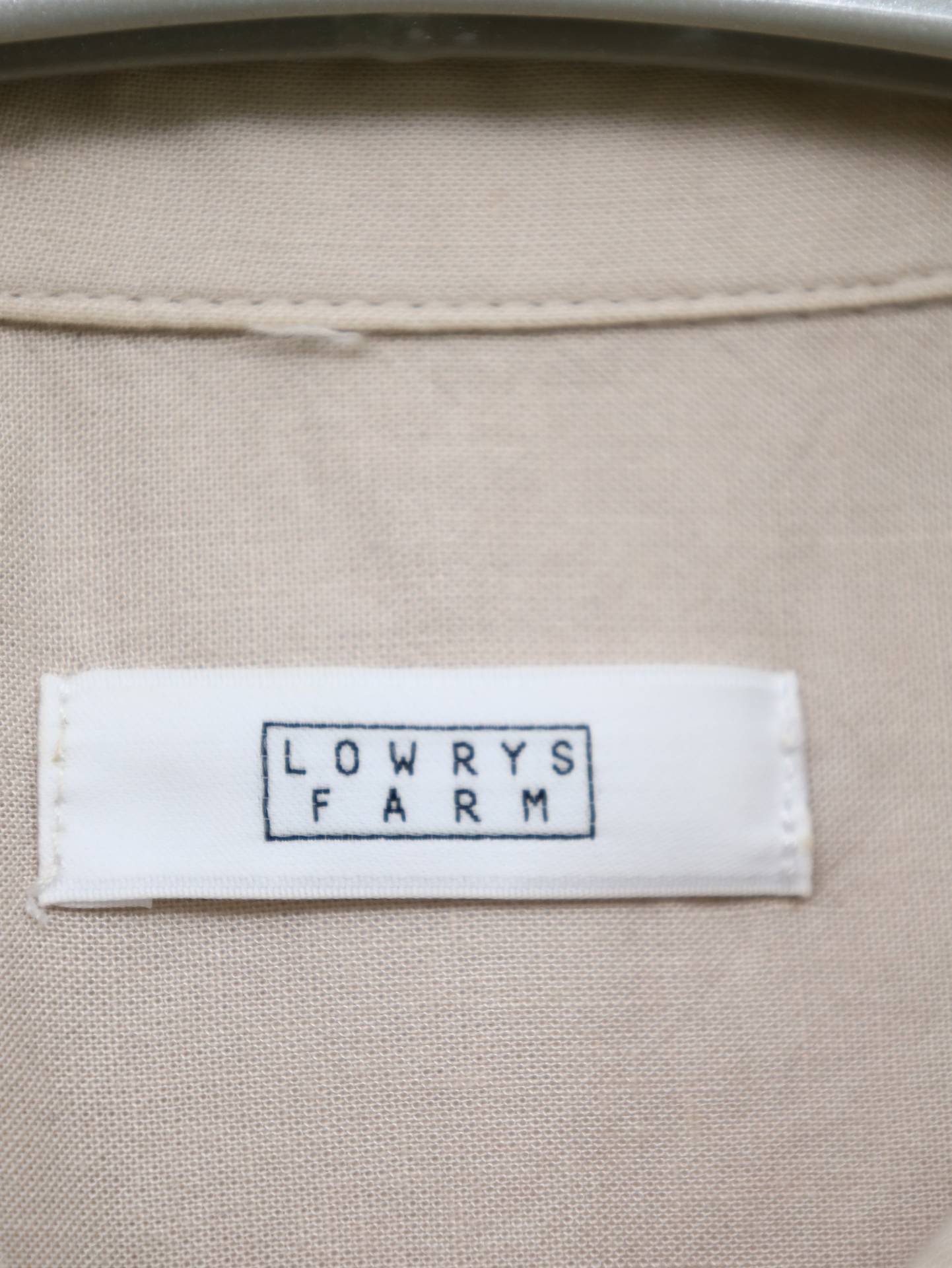 LOWRYS FARM/ローリーズファーム/シャツ/ブラウス/トップス/ベージュ/F
