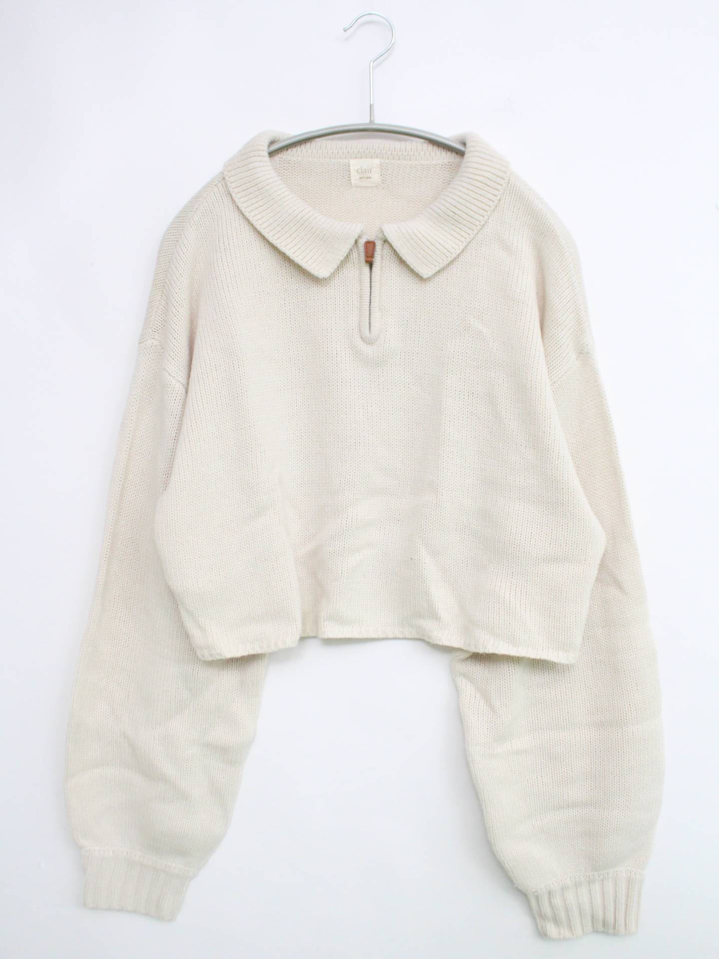 clair/ニット/セーター/トップス/ベージュ/F
