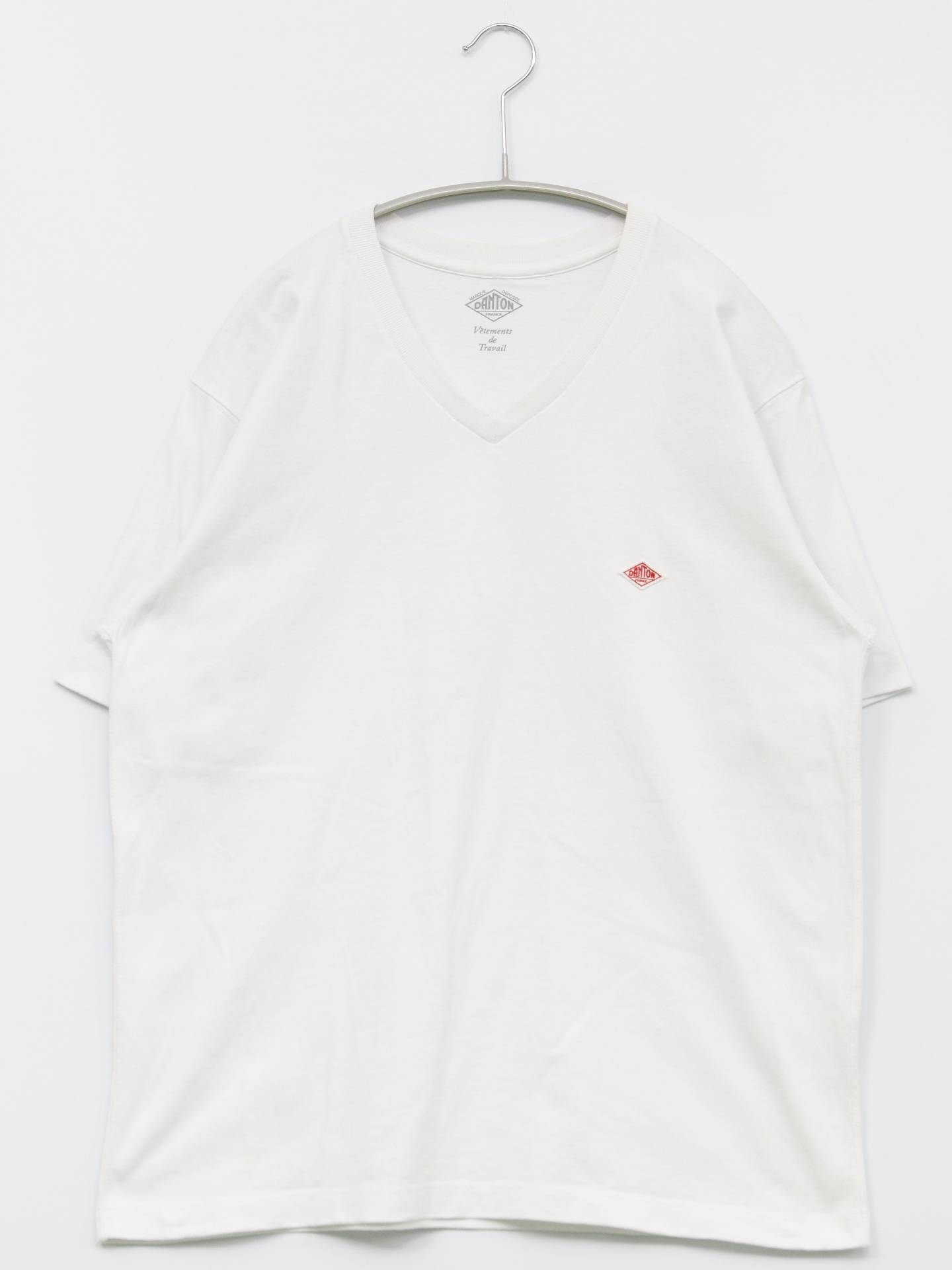 DANTON/Tシャツ/カットソー/トップス/ホワイト