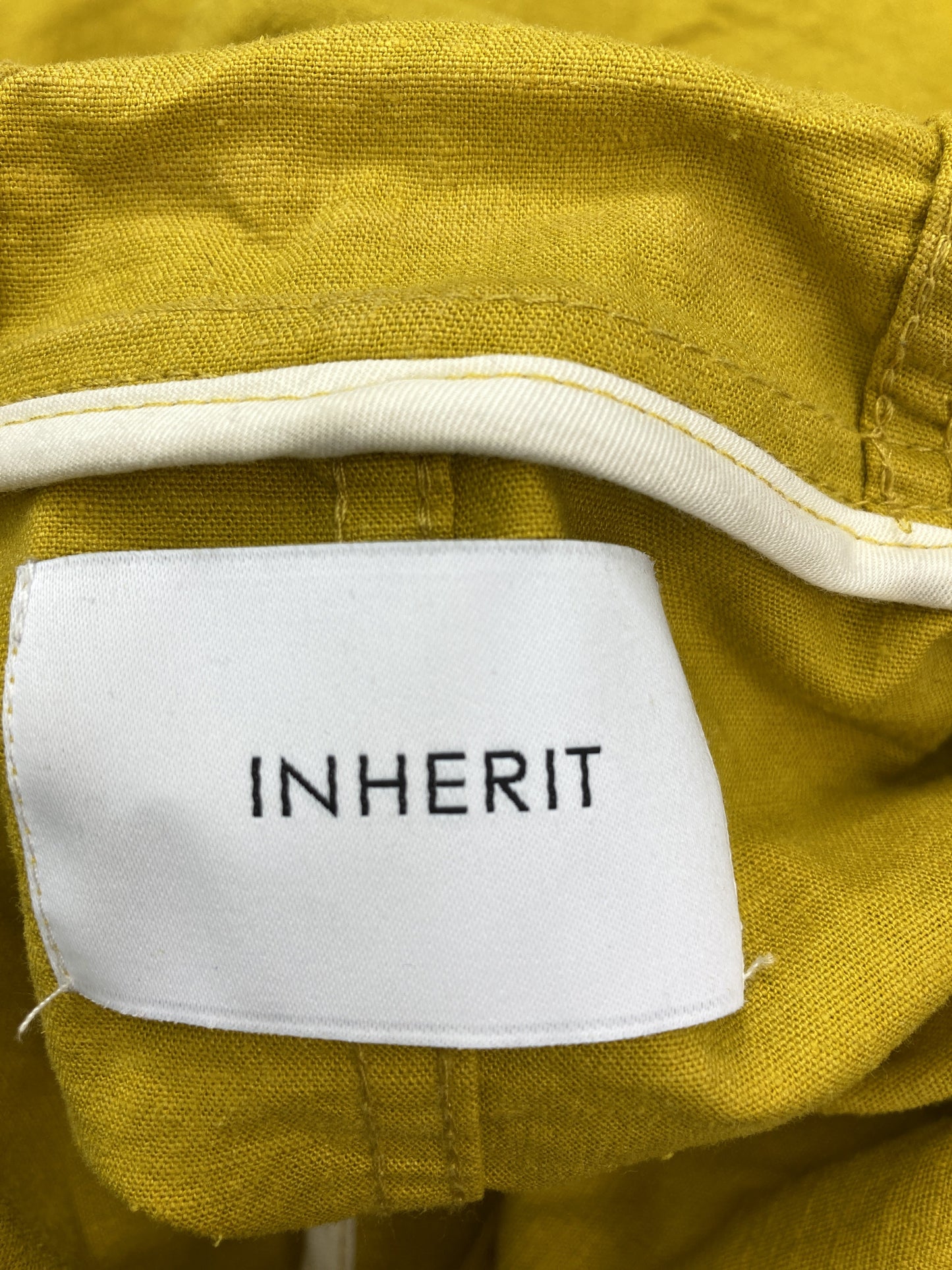 INHERIT/インヘリット/ナイロンジャケット/ジャケット/アウター/イエロー/M
