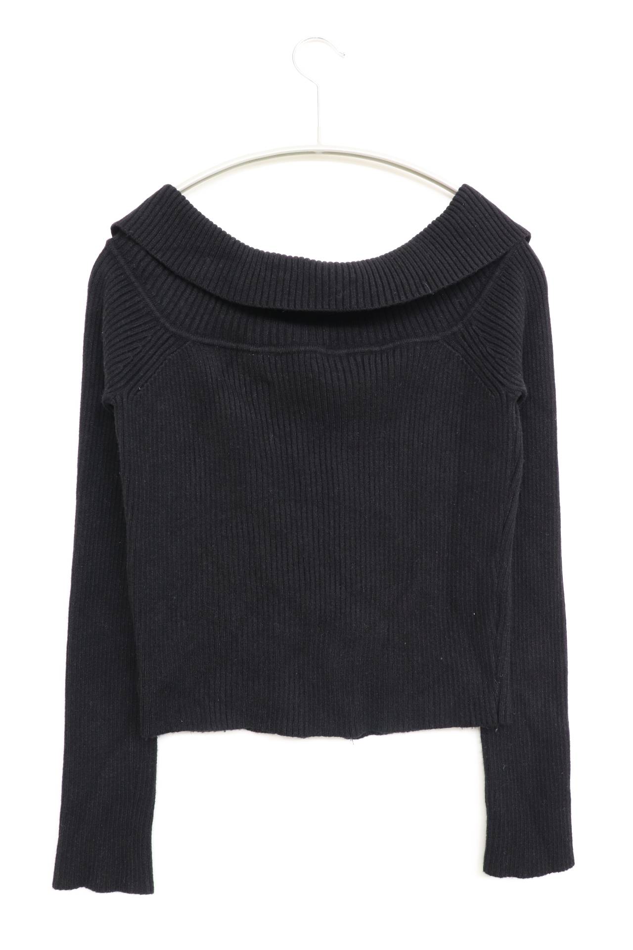 ニット/セーター/トップス/ブラック/F