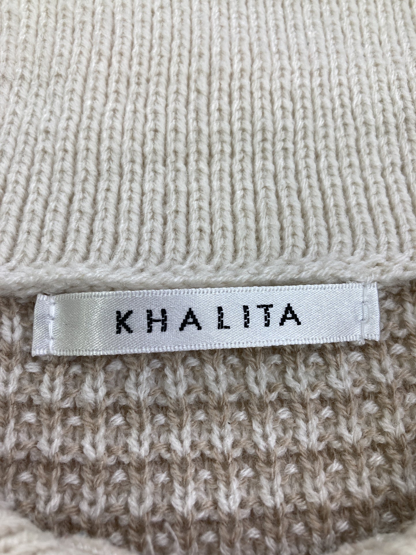 KHALITA/ハリータ/Tシャツ/カットソー/トップス/ベージュ/L