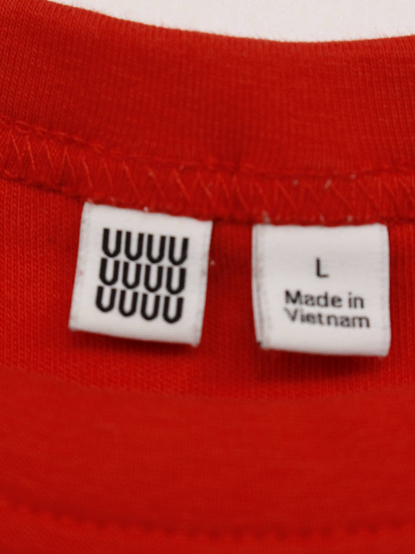 UNIQLO/ユニクロ/Tシャツ/カットソー/トップス/レッド/L