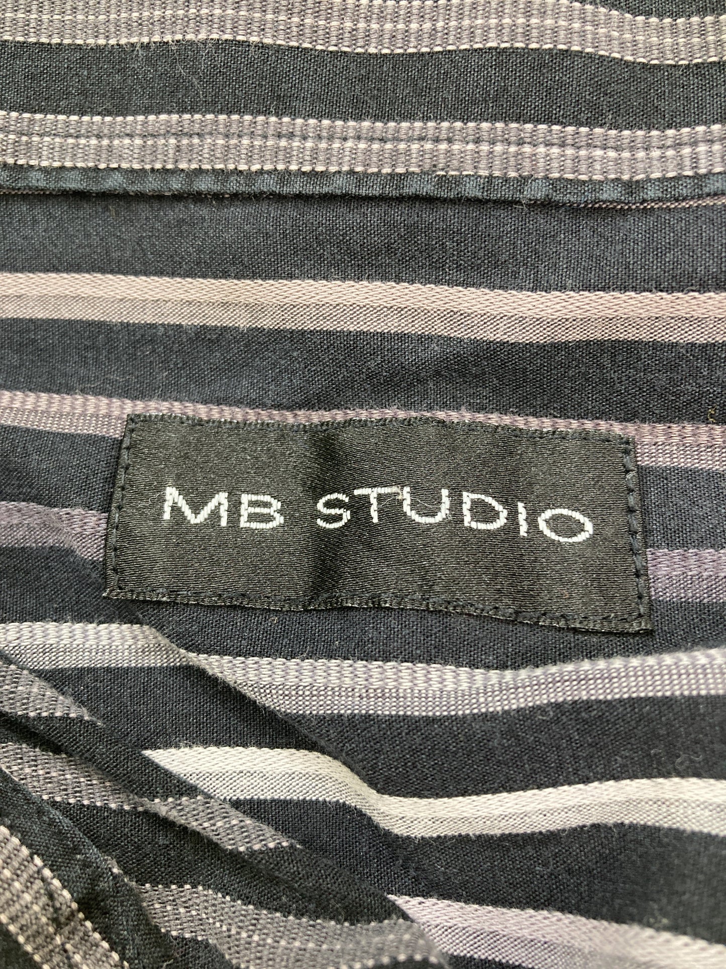 M2 Studio/シャツ/ブラウス/トップス/ブラック/3XL