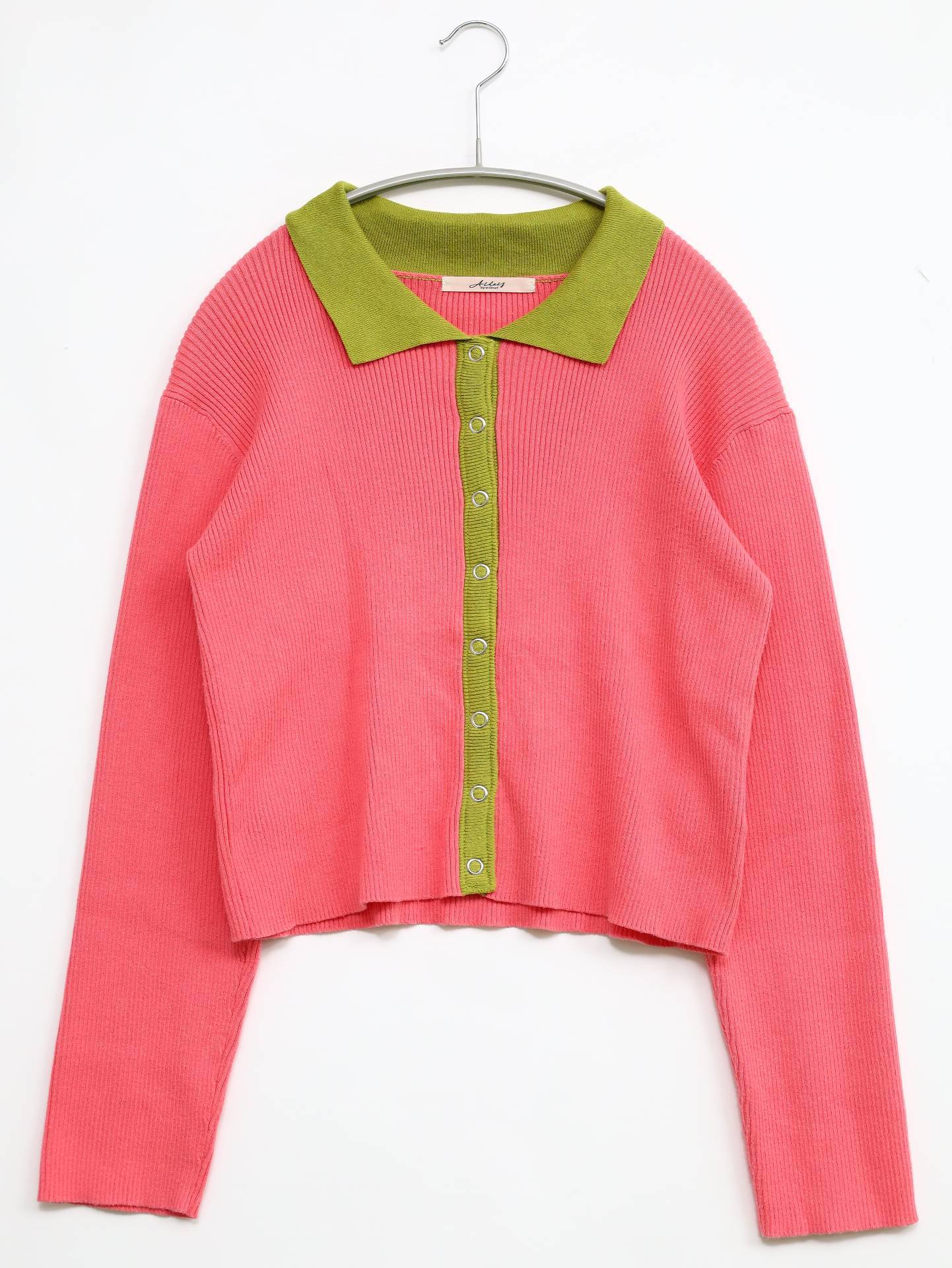 w closet/ダブルクローゼット/ニット/セーター/トップス/ピンク/F