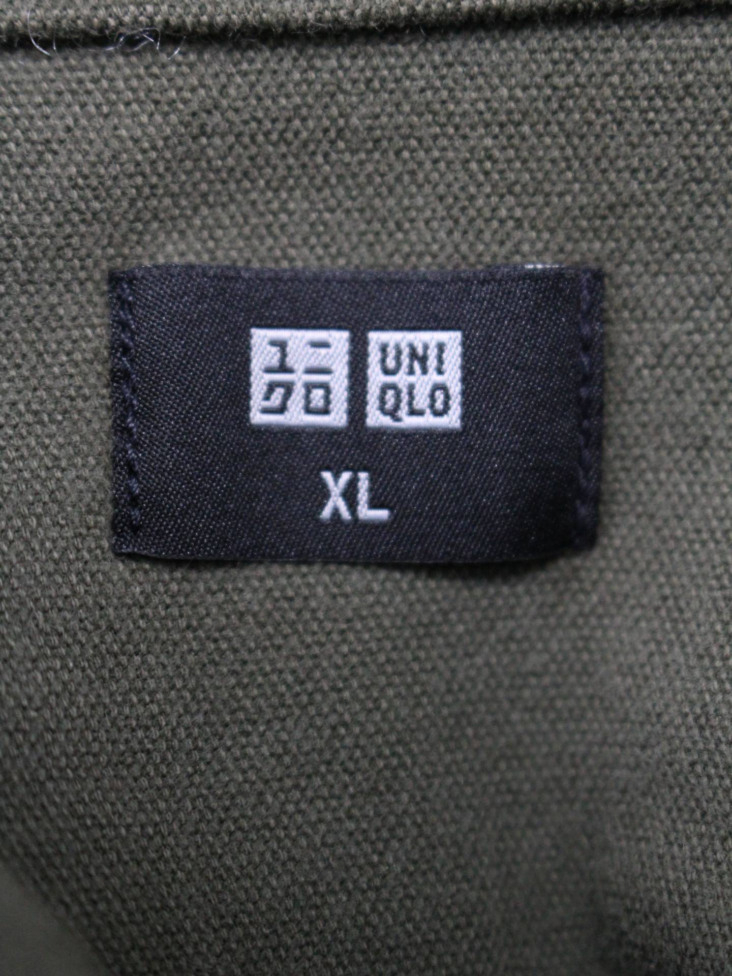 UNIQLO/シャツ/ブラウス/トップス/カーキ/XL