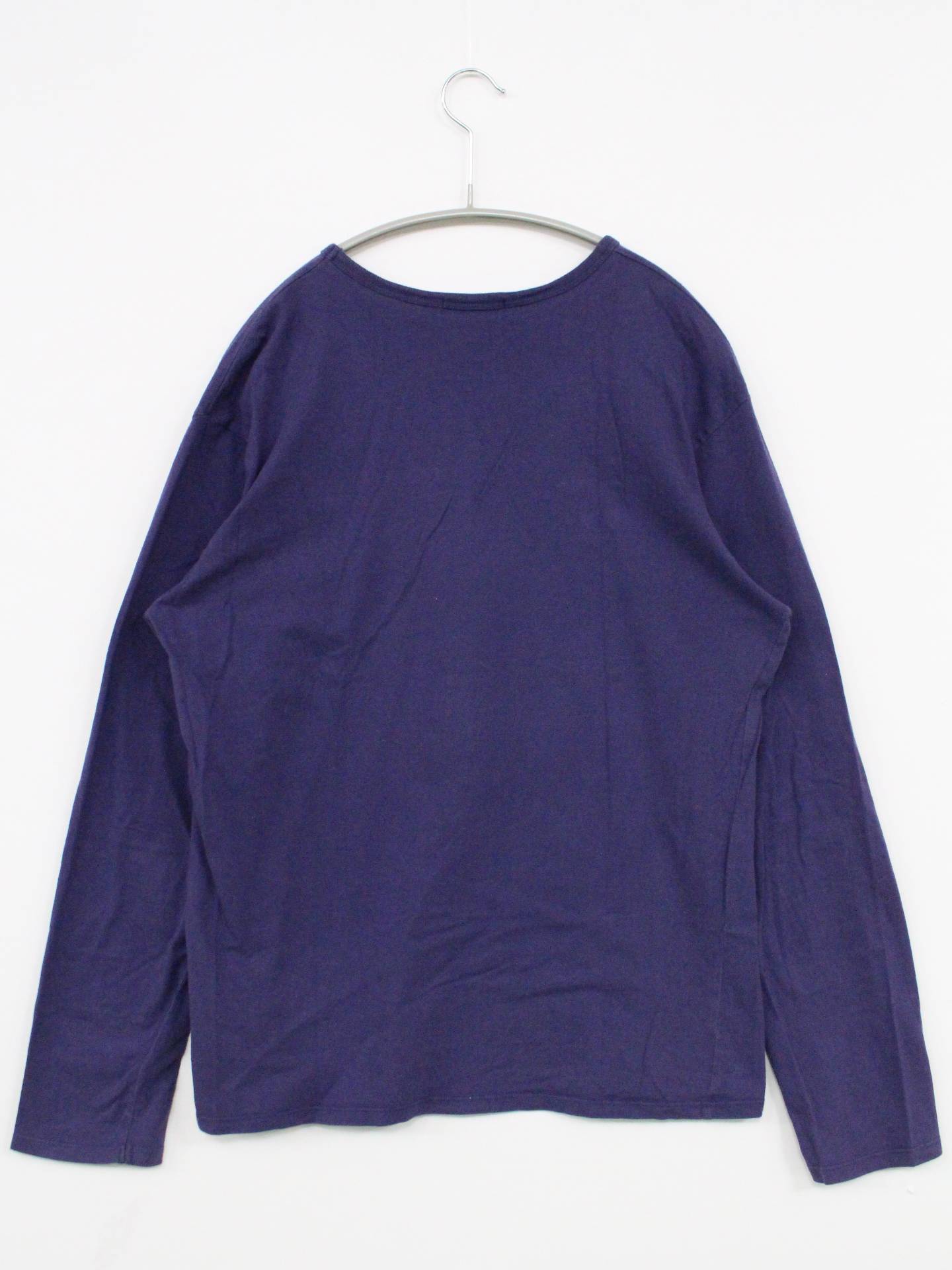 COMME CA ISM/コムサイズム/Tシャツ/カットソー/トップス/パープル/L