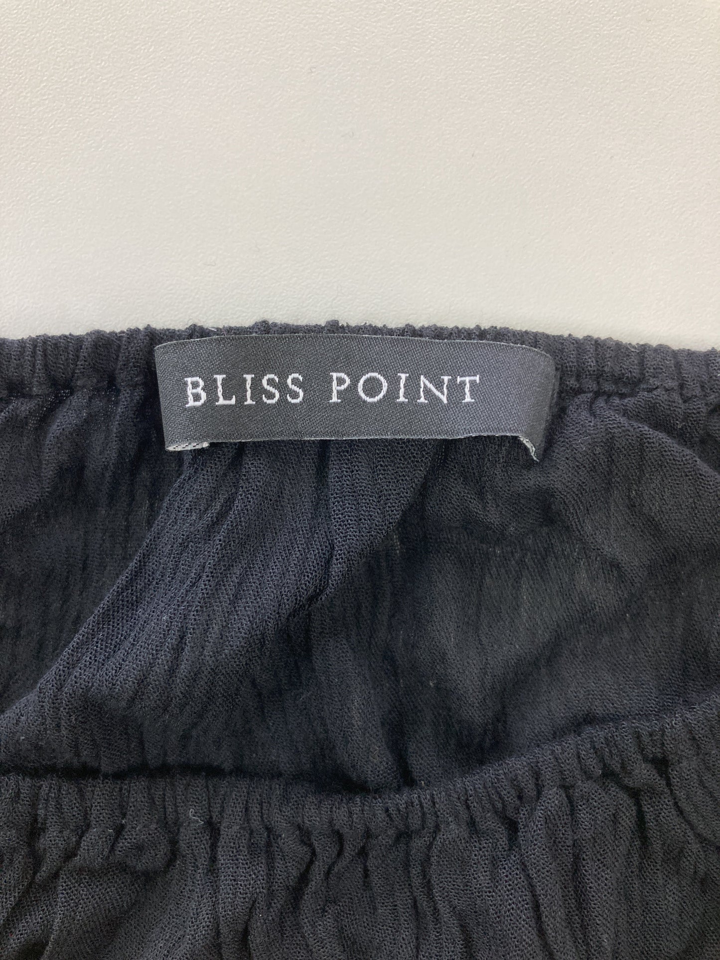 BLISS POINT/シャツ/ブラウス/トップス/ブラック/L