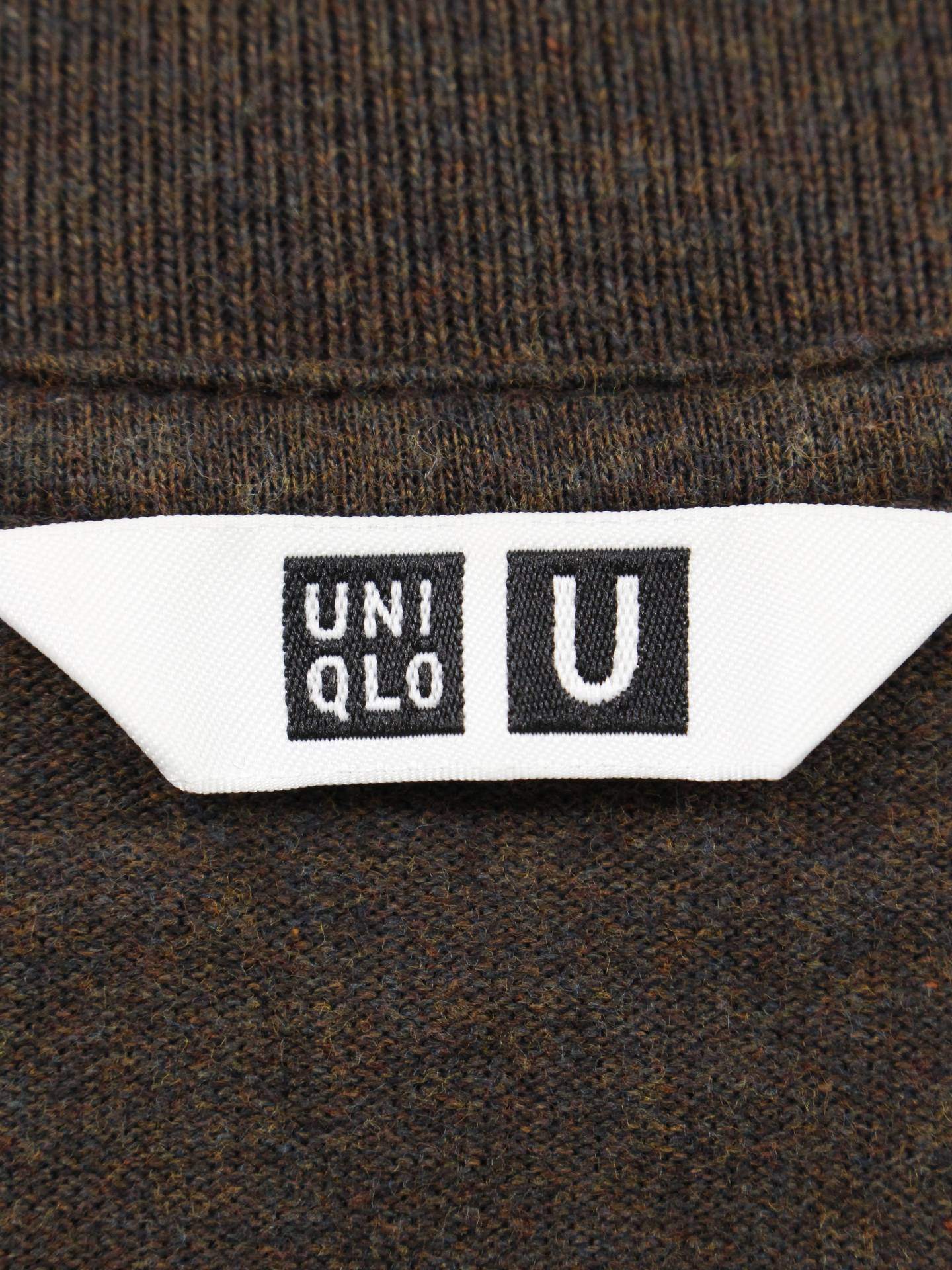 UNIQLO/ユニクロ/Tシャツ/カットソー/トップス/ブラウン/M
