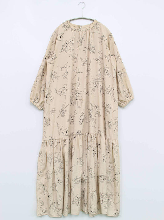 ワンピース/ワンピース/ドレス/ベージュ