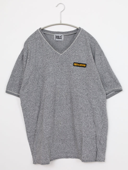 EVERLAST/Tシャツ/カットソー/トップス/グレー/2L