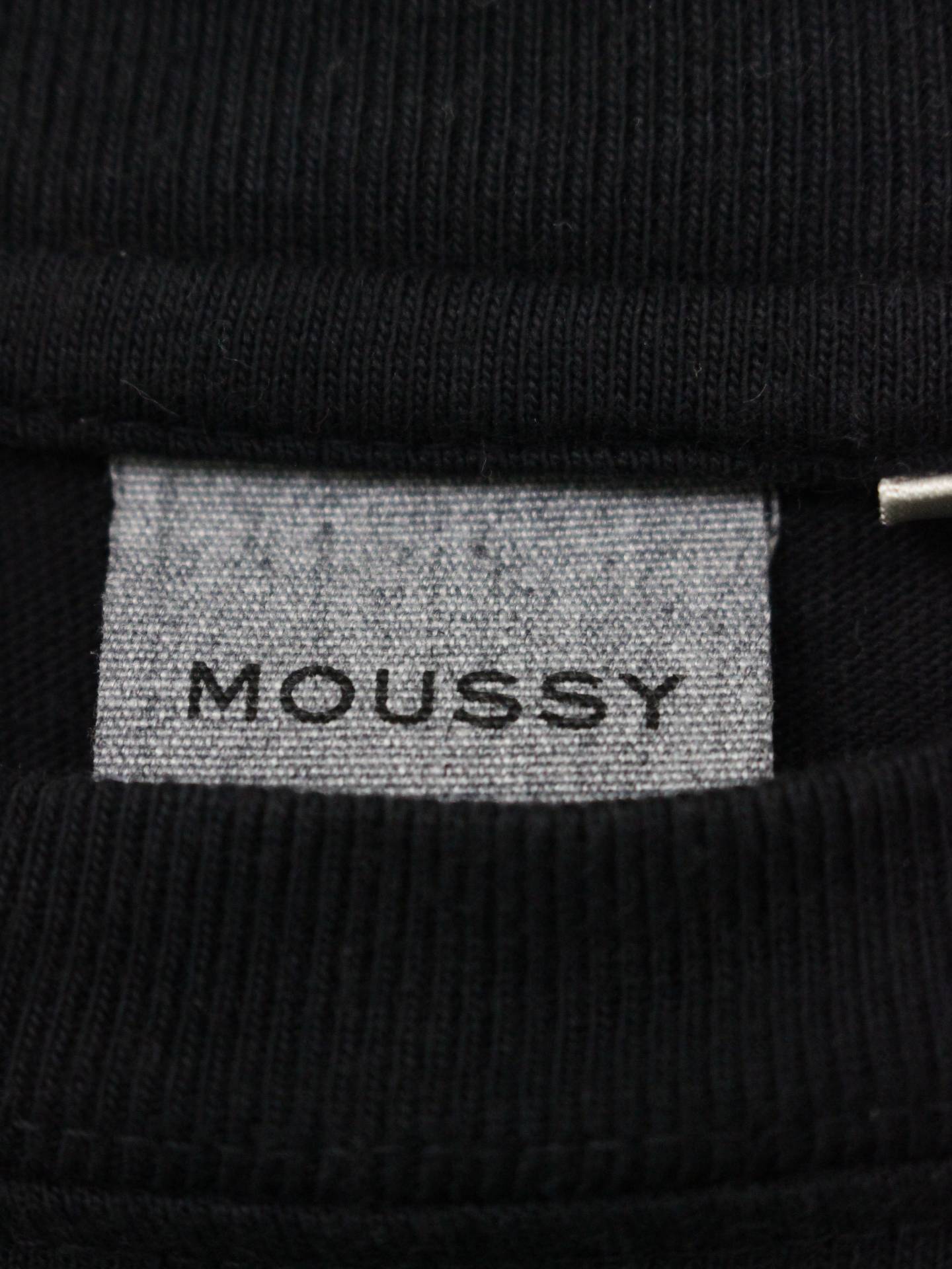 MOUSSY/Tシャツ/カットソー/トップス/ブラック/F