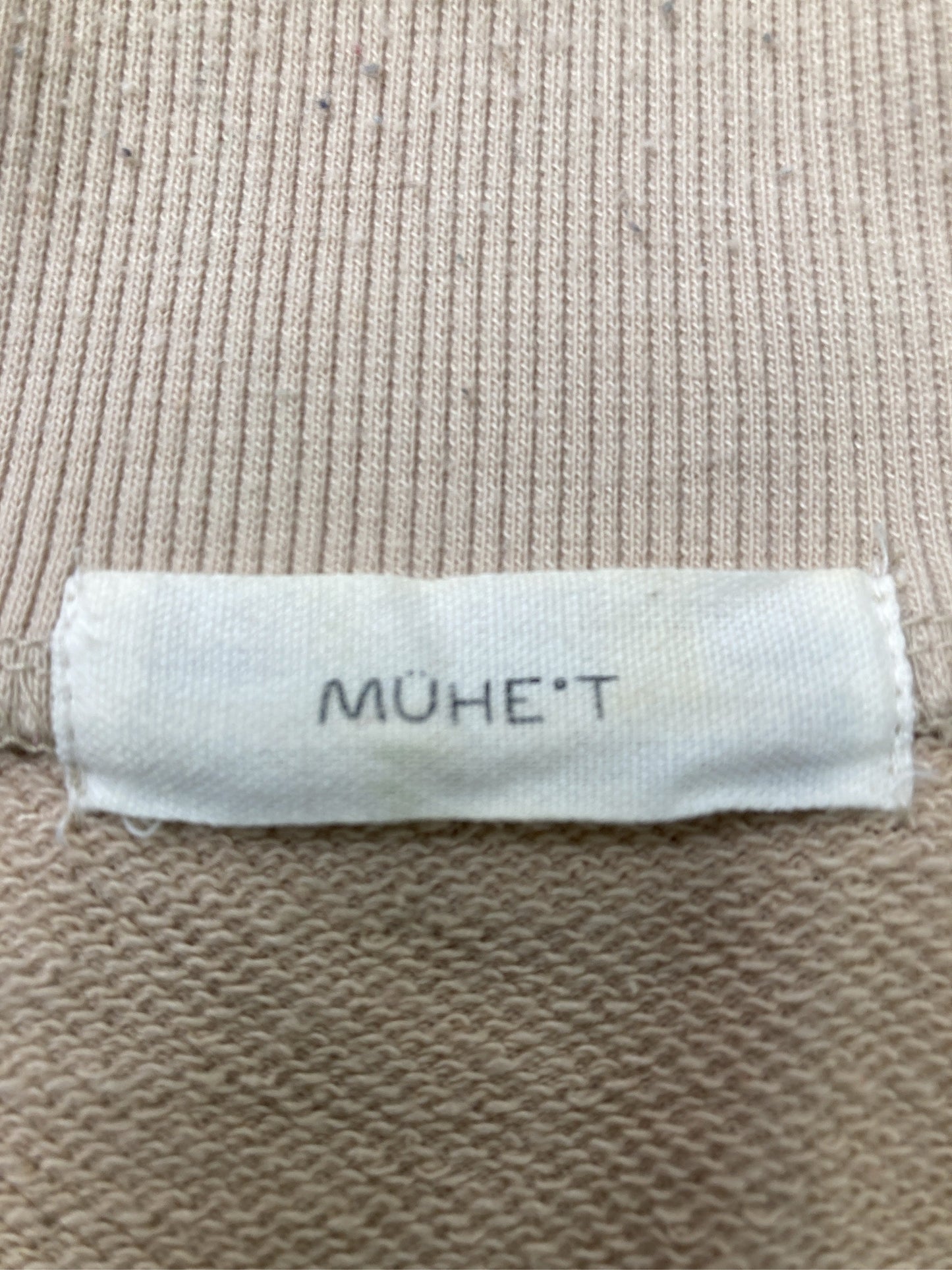 MUHE'T/ミュエータ/スウェット/トップス/ベージュ/M