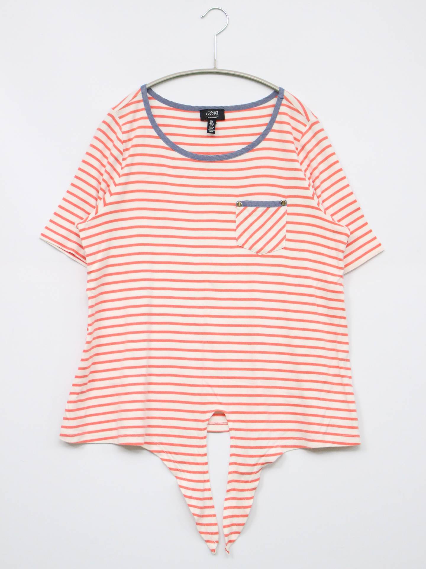 JONES NEW YORK/Tシャツ/カットソー/トップス/レッド/L