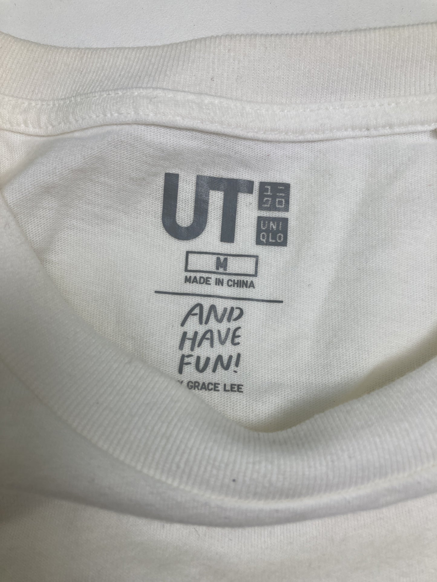 UNIQLO UT/Tシャツ/カットソー/トップス/ホワイト/M