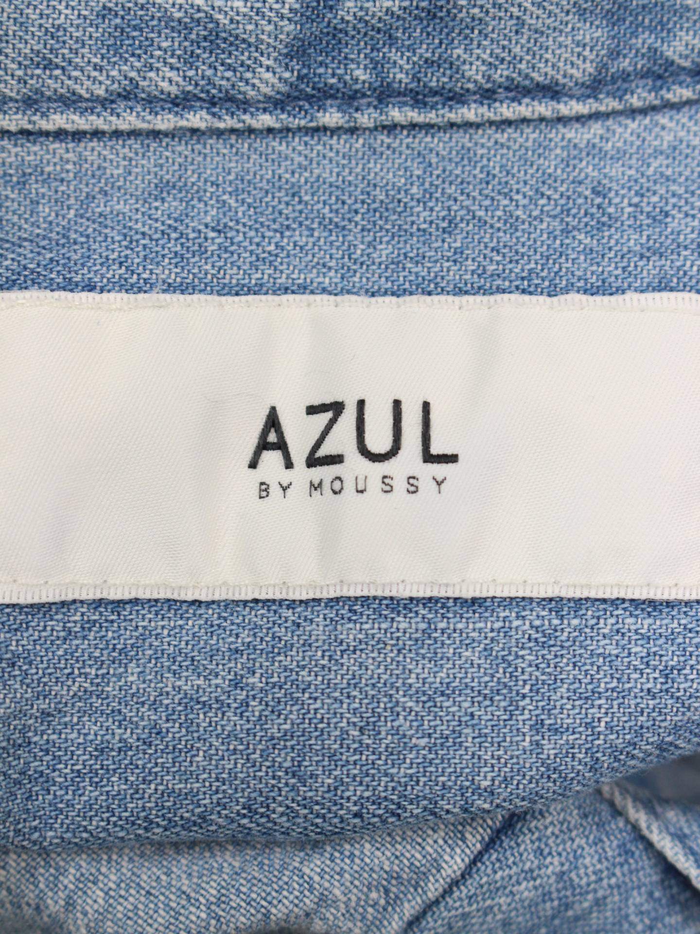 AZUL by MOUSSY/シャツ/ブラウス/トップス/スカイブルー/S