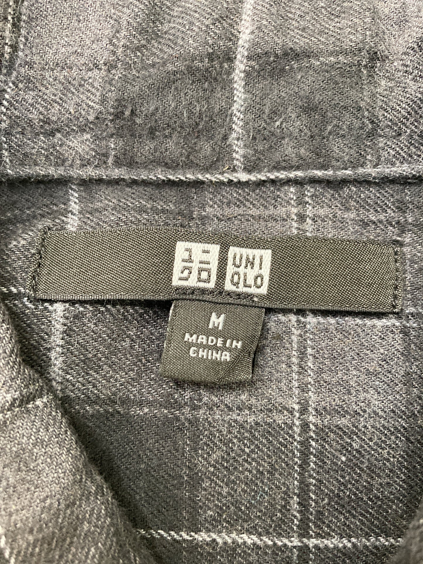 UNIQLO/ユニクロ/シャツ/ブラウス/トップス/グレー/M