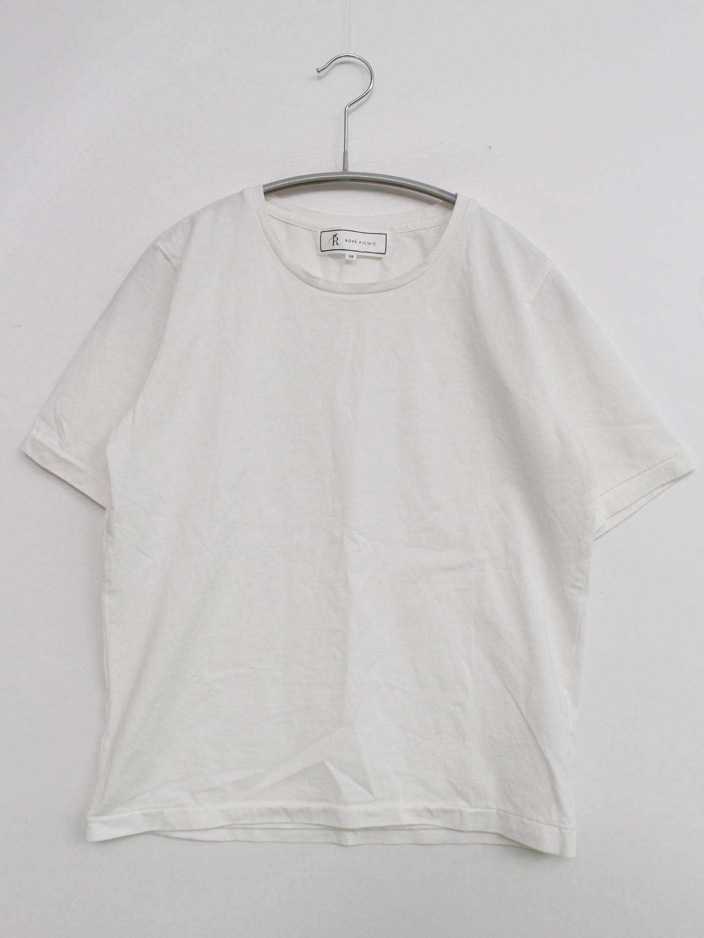 ROPE PICNIC/ロペピクニック/Tシャツ/カットソー/トップス/ホワイト/38