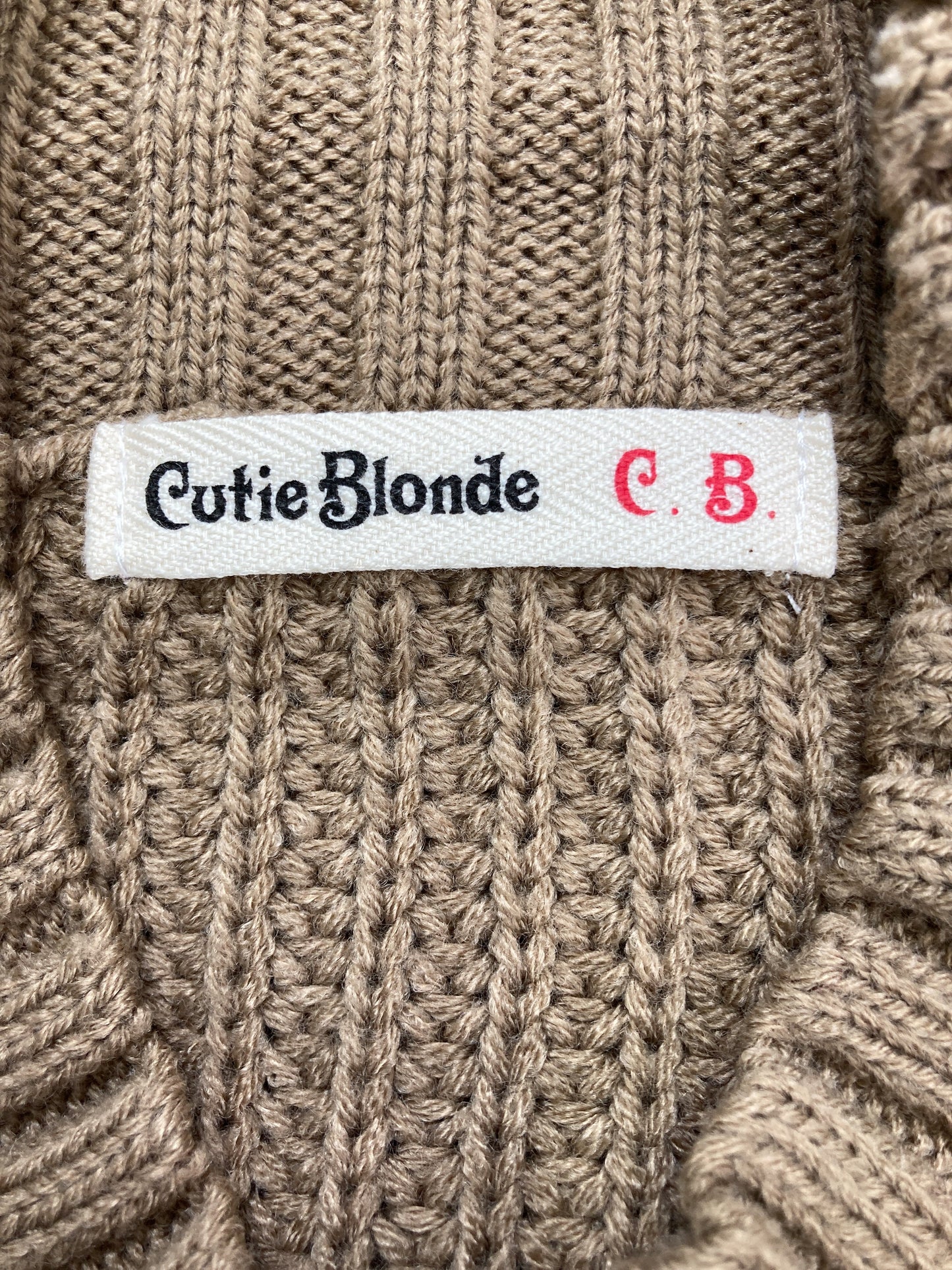 Cutie Blonde/ニット/セーター/トップス/ブラウン/F
