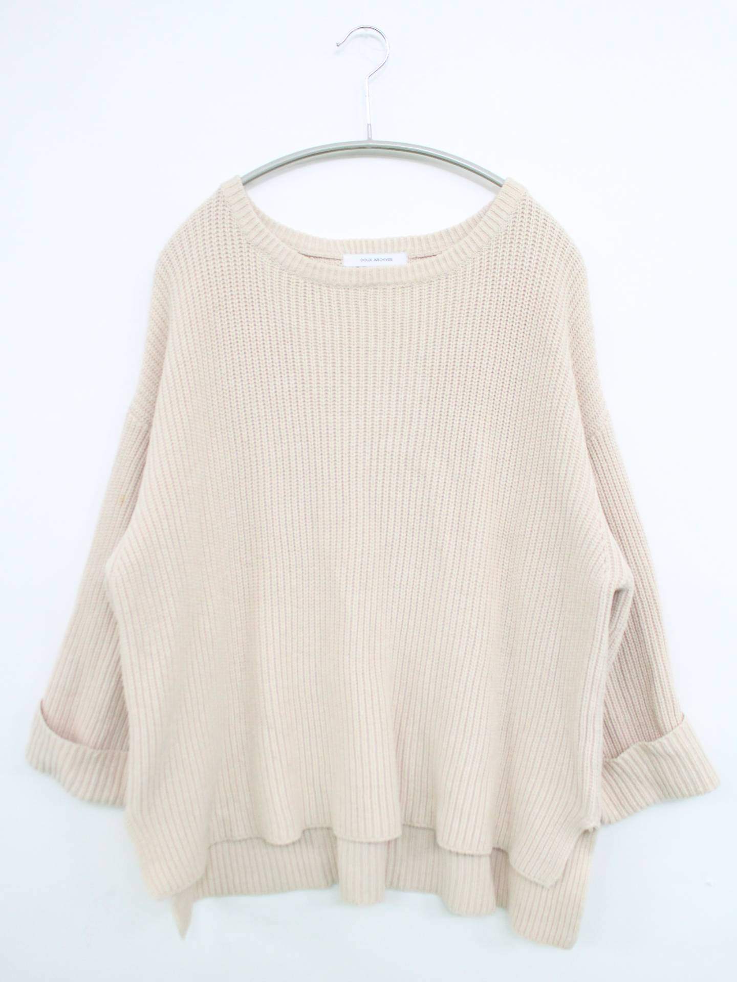 DOUX ARCHIVES/Tシャツ/カットソー/トップス/アイボリー/M