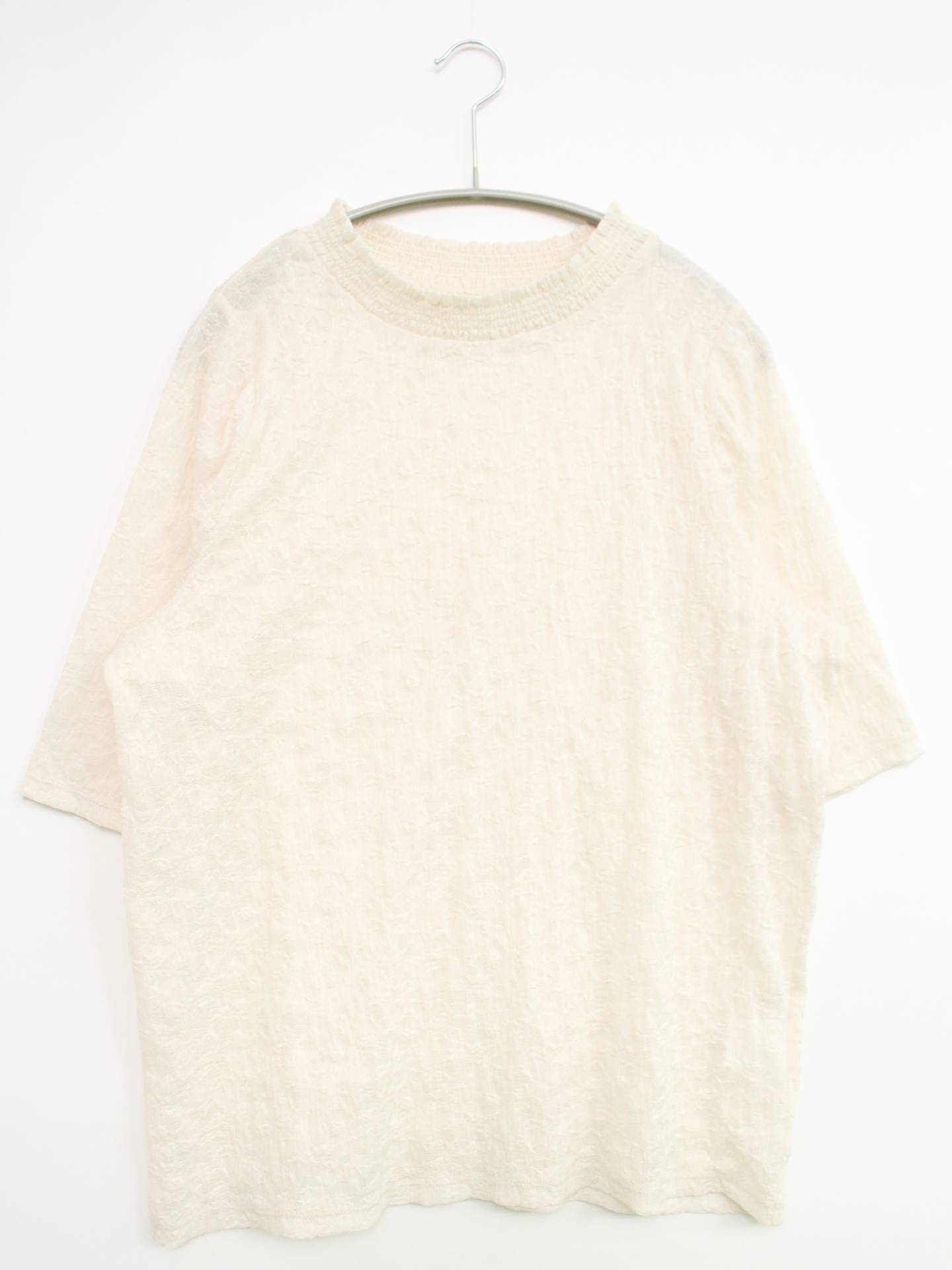 studio CLIP/Tシャツ/カットソー/トップス/アイボリー/L