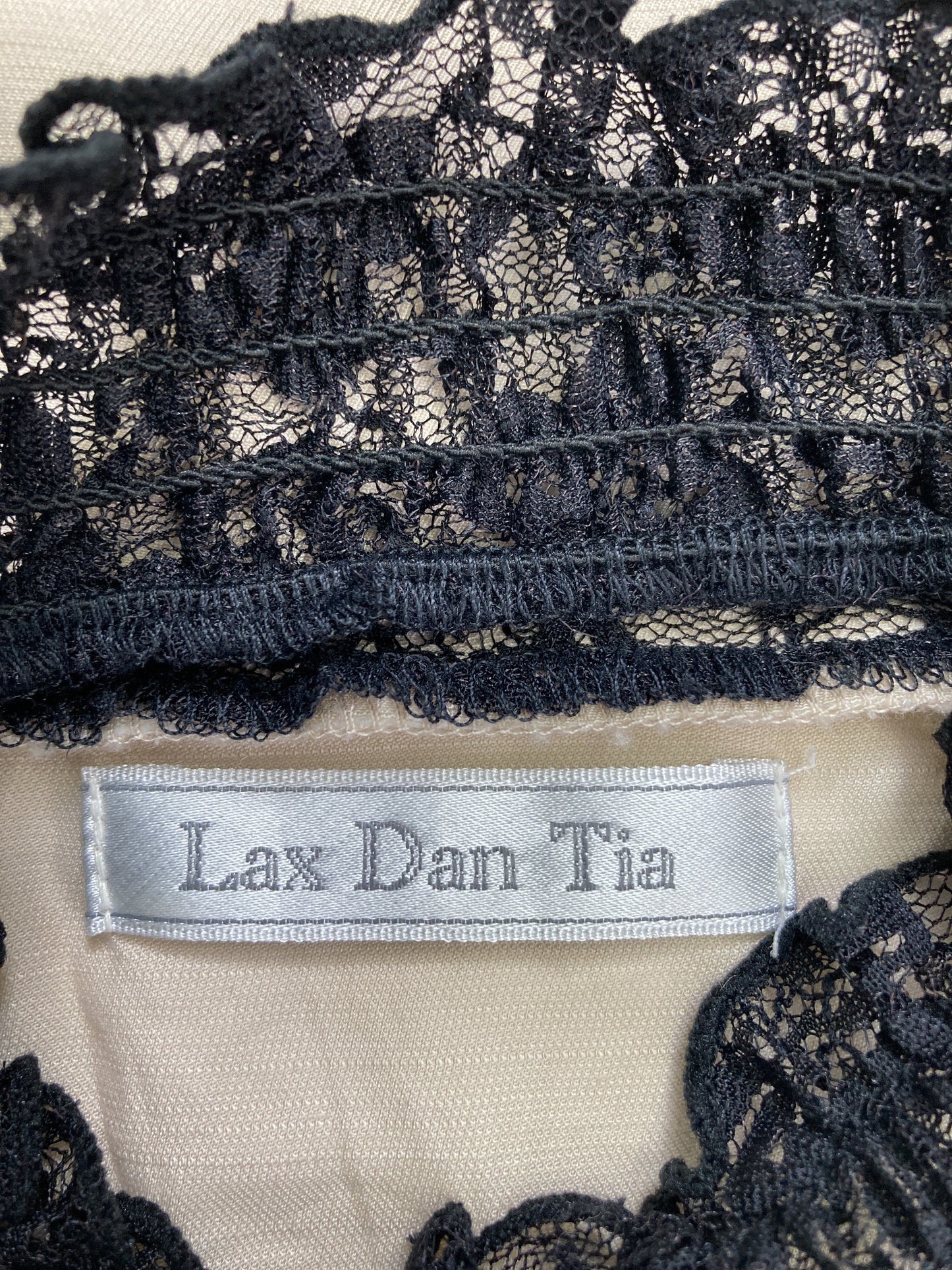 Lax Dan Tia/シャツ/ブラウス/トップス/ベージュ/L