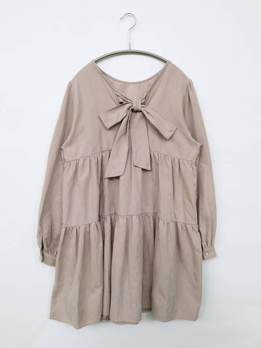 ems/ワンピース/ワンピース/ドレス/ベージュ/FREE