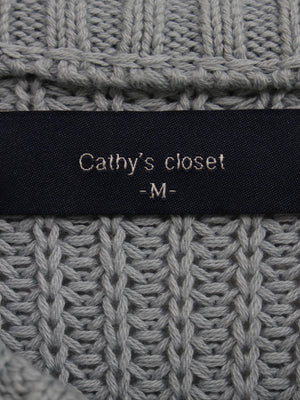 Cathy's closet/キャシーズクローゼット/ニット/セーター/トップス/ブルー/M