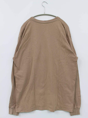 Lee/リー/Tシャツ/カットソー/トップス/ベージュ/LARGE