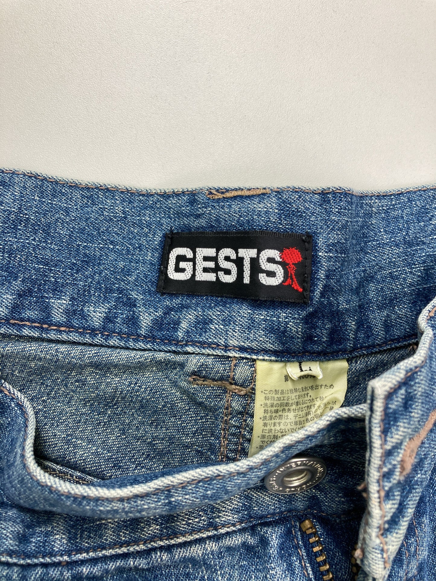 GESTS/デニムパンツ/パンツ/ブルー/L