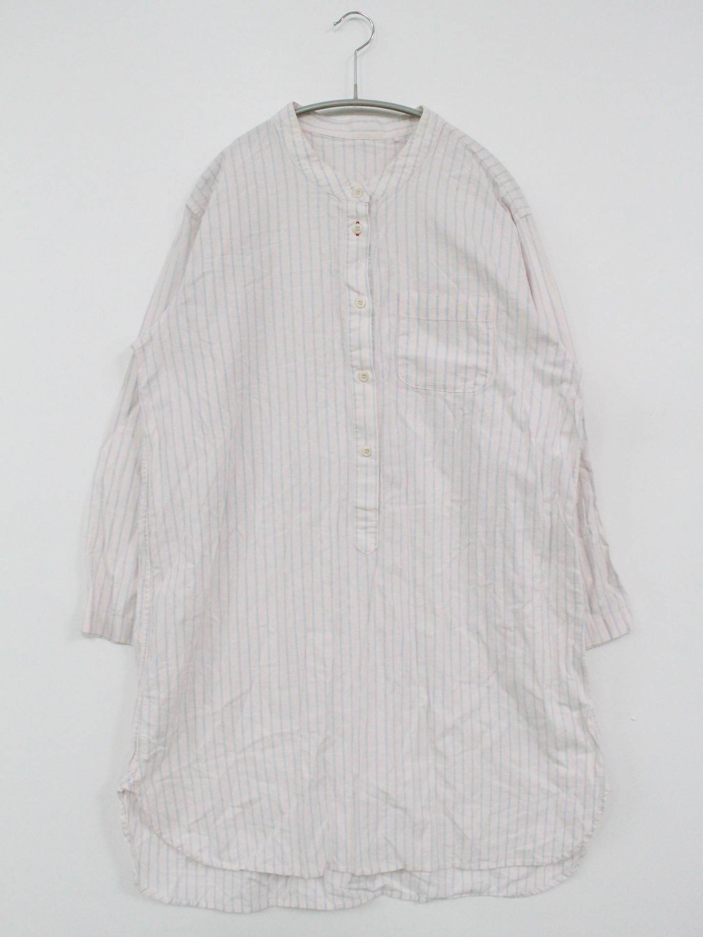 UNIQLO/ユニクロ/シャツワンピース/ワンピース/ドレス/アイボリー/L