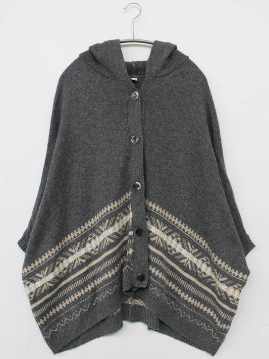 UNIQLO/ユニクロ/カーディガン/ボレロ/トップス/グレー/F