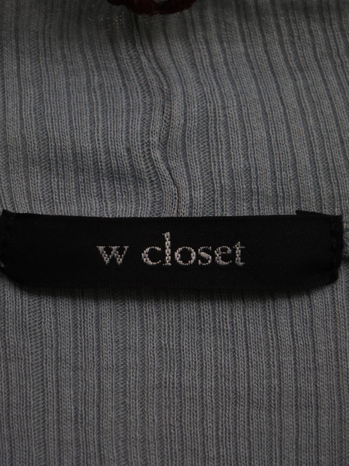 w closet/ダブルクローゼット/その他トップス/トップス/グレー/F