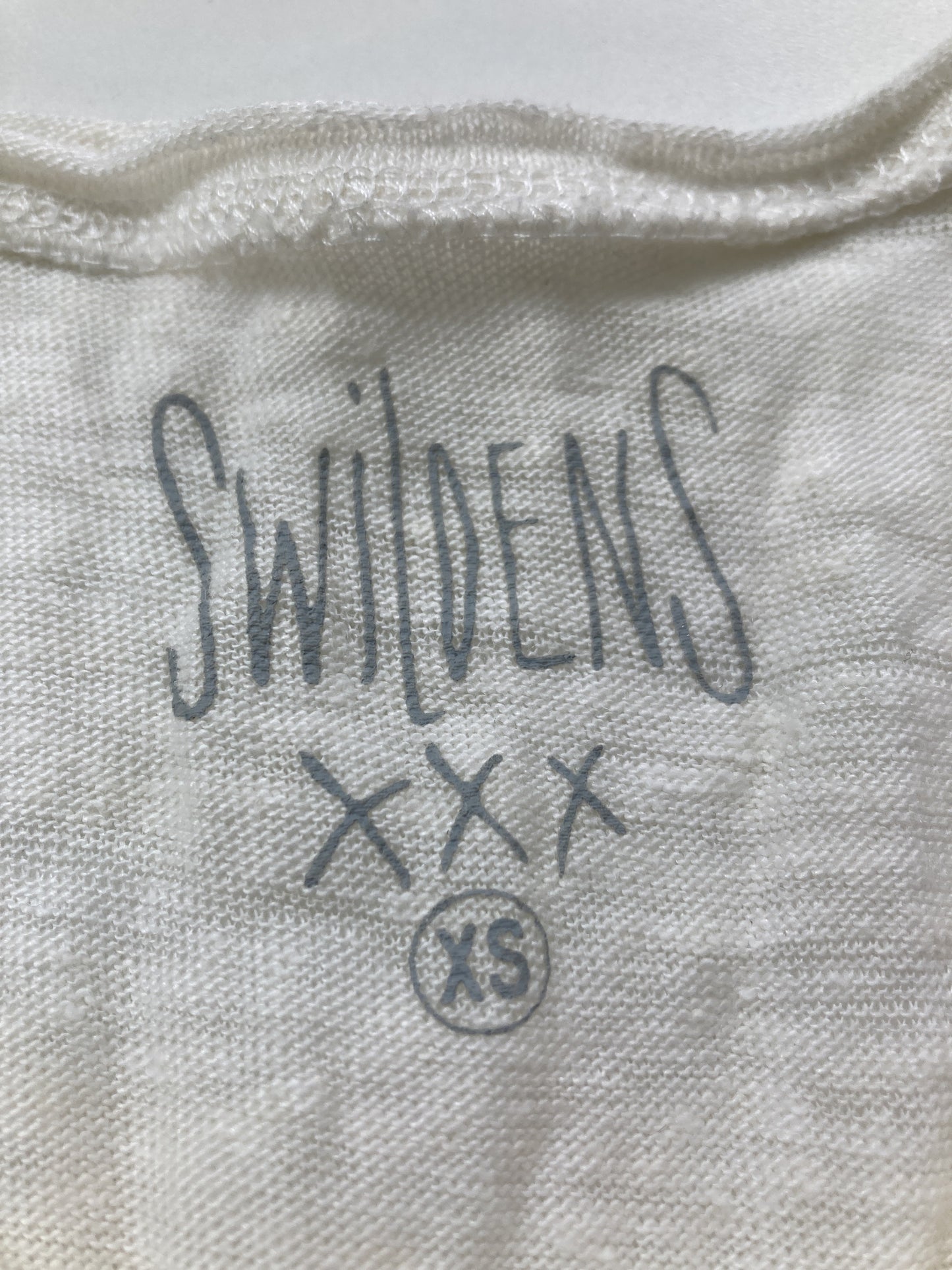 Tシャツ/カットソー/トップス/ホワイト/XS