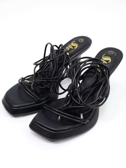 サンダル/シューズ/ブラック/7