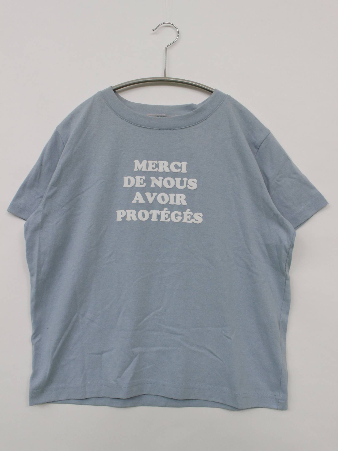 NICE CLAUP/ナイスクラップ/Tシャツ/カットソー/トップス/ブルー