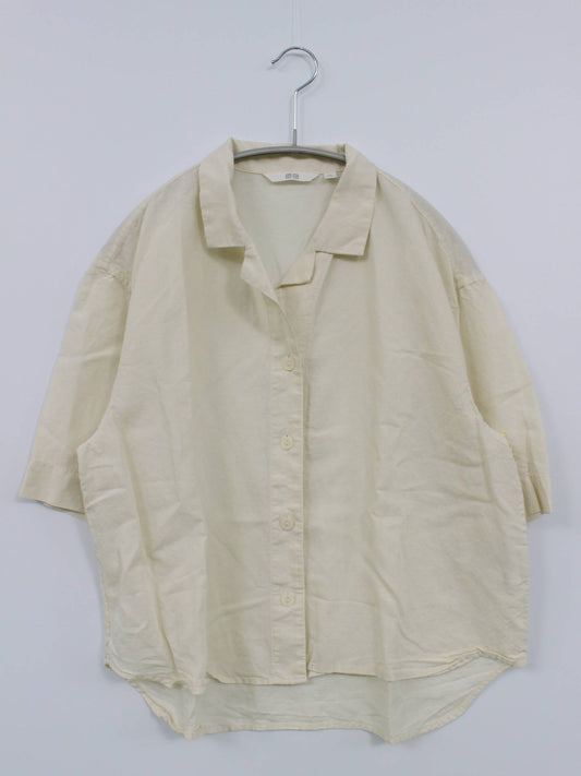 UNIQLO/ユニクロ/シャツ/ブラウス/トップス/ホワイト/XS