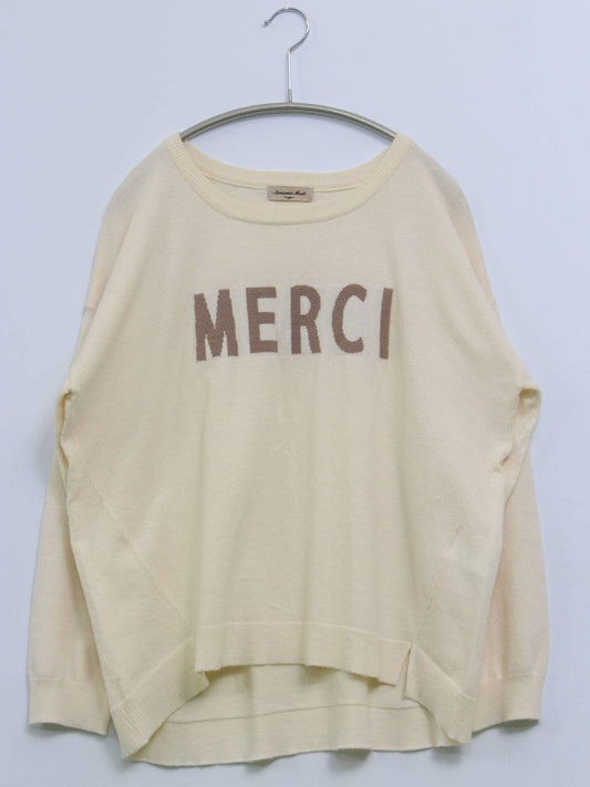 Samansa Mos2/スウェット/トップス/アイボリー/F