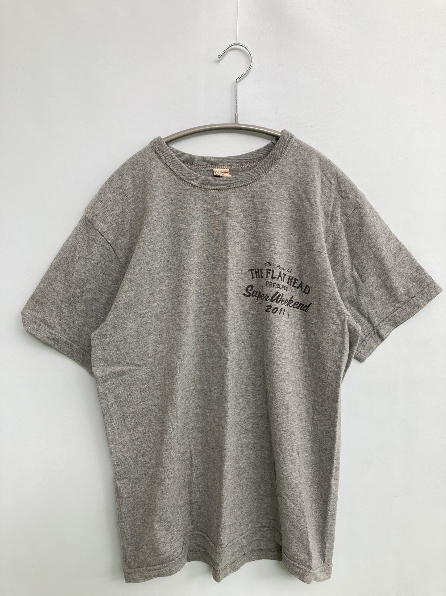 The Flat Head/フラットヘッド/Tシャツ/カットソー/トップス/グレー/38